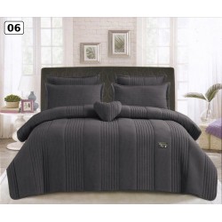 6 Piece King Size Laohoo Quilted Bedspread Set