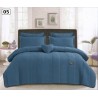 6 Piece King Size Laohoo Quilted Bedspread Set
