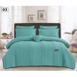 6 Piece King Size Laohoo Quilted Bedspread Set
