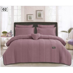 6 Piece King Size Laohoo Quilted Bedspread Set