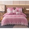Lace King Size Comforter- 8 piece