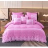 Lace King Size Comforter- 8 piece