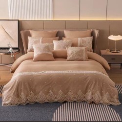 Lace King Size Comforter- 8 piece