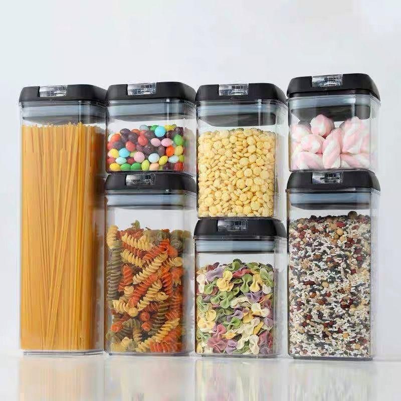 7 Piece Airtight Food Storage Set, with easy lock lids 7 Piece Airtight Food Storage Set, with easy lock lids