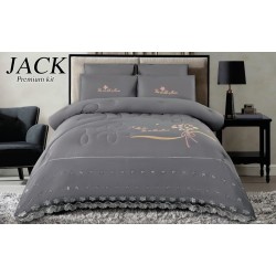 Jack 5 Piece Embroidered Lace Comforter Set