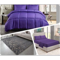 3 Piece Marble Bedroom Bundle - Queen Size
