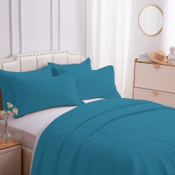 COIL QUILTED 5 PIECE BED SET  - KING SIZE