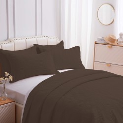 COIL QUILTED 5 PIECE BED SET  - KING SIZE