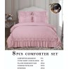 8 PIECE COMFORTER SET - KING SIZE