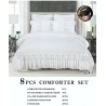 8 PIECE COMFORTER SET - KING SIZE