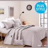 6 PIECE QUILTED KING SIZE BEDSPREAD SET