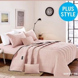 6 PIECE QUILTED KING SIZE BEDSPREAD SET