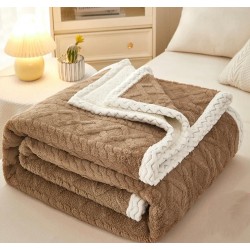 Queen Size, Sherpa Lined Blankets